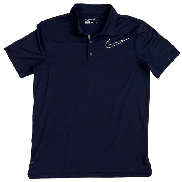 Nike Other - Nike‎ Shirt Men Size Medium Sport Golf Swing Blue Polo 508334-441 Dri-Fit